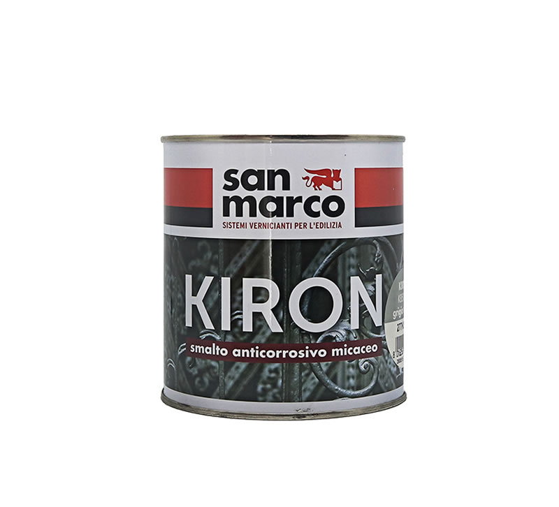 Kiron è uno smalto antiruggine ed anticorrosivo a base solvente.